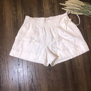 Jcrew linen shorts